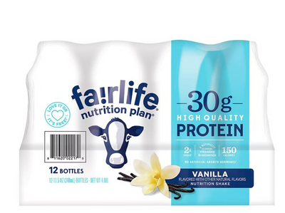 Fairlife Protein Shake, 12 pk (Vanila)