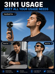 Portable Handheld Turbo Fan