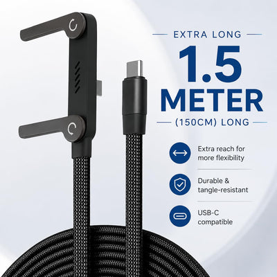 2-in-1 Invisible Stand Type C Charger